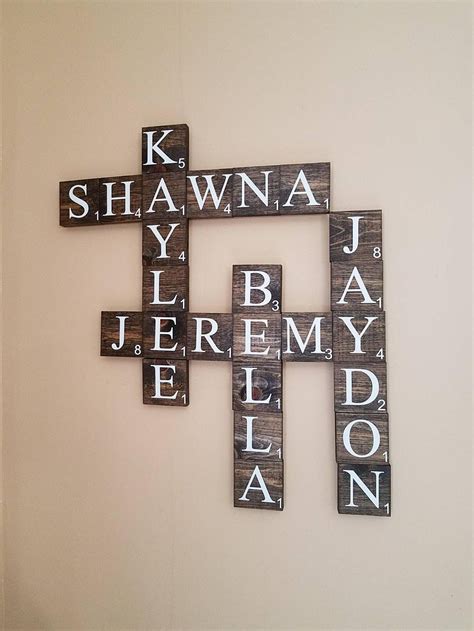 Scrabble Name Layout Generator Free Printable - Holiday Printable Activities