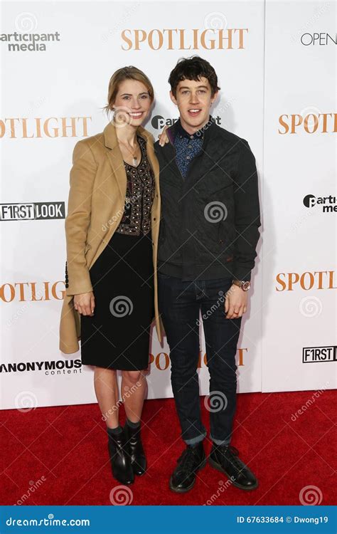 Wallis Currie-Wood, Alex Sharp Imagen de archivo editorial - Imagen de ...