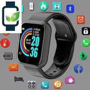 Jocoto B304(D20) LATEST HEART RATE TRACKER BLUETOOTH SBART WATCH BLACK ...