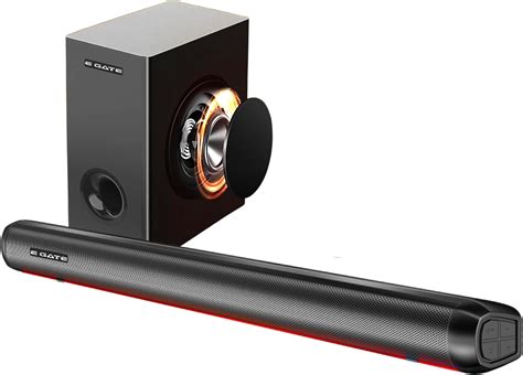 E GATE Enigma 306 | 210W 2.1 Surround Home Theatre TV Sound Bar, Wired ...