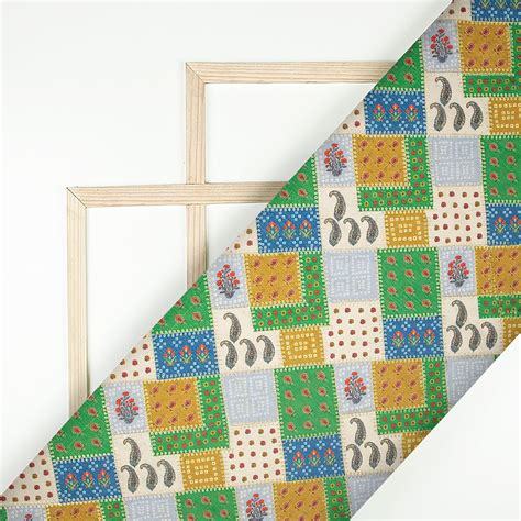 Exclusive Vintage Paisley Position Print On Sequins Embroidery Chinnon ...