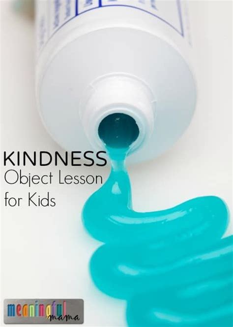 Image result for Kindness Object Lesson