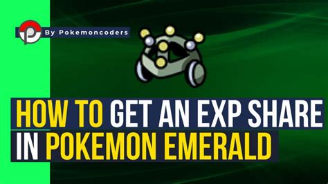 How To Get EXP Share In Pokemon Emerald | PokemonCoders