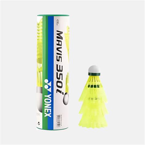 Yonex Mavis 350i Nylon Badminton Shuttlecock -Green/Yellow – Gambol
