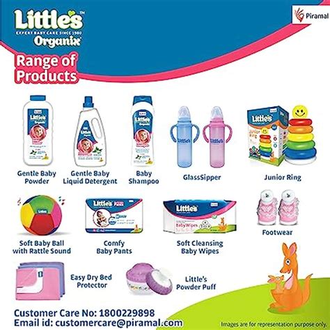 Buy LITTLE'S ORGANIX GENTLE BABY POWDER I FREE FROM PARABENS ...