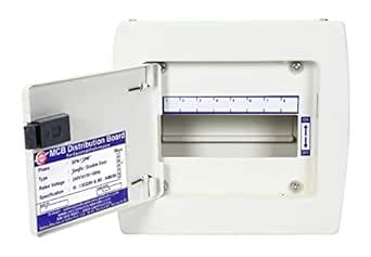 SELVO SPN DOUBLE DOOR DISTRIBUTION BOARD (8Way) : Amazon.in: Home ...