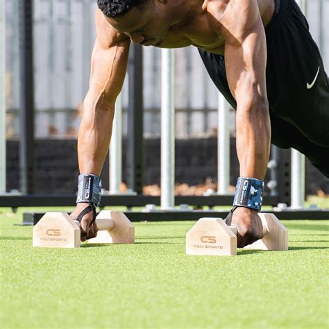 CALISPORTS CALI SPORTS Calisthenics Wood Parallettes Bars | India | Ubuy