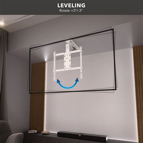 Mount-It! White Electric Ceiling TV Mount – India | Ubuy