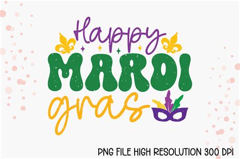 Happy Mardi Gras PNG Graphic by Trendy CraftSVG · Creative Fabrica