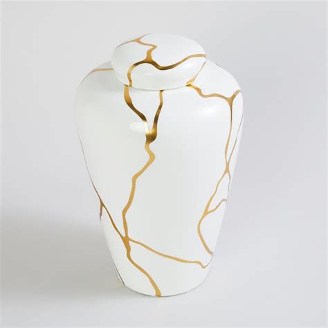 Buy Novelty Dion Ceramic Tall Canister from Home Centre at just INR 2999.0