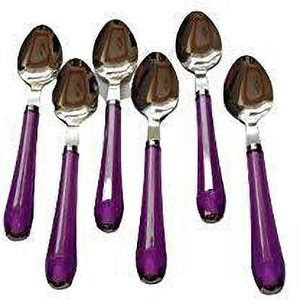 Promax 6-Pieces Set of Table Spoon for Trendy Lunch Dinner Table Spoon ...