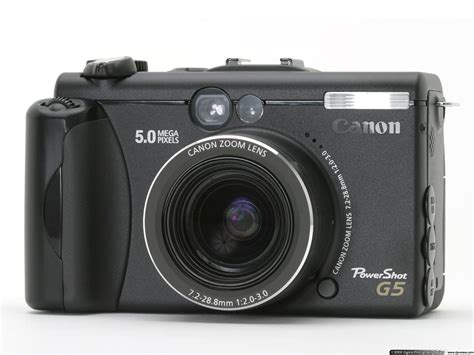 Canon PowerShot G5 Review: Digital Photography Review