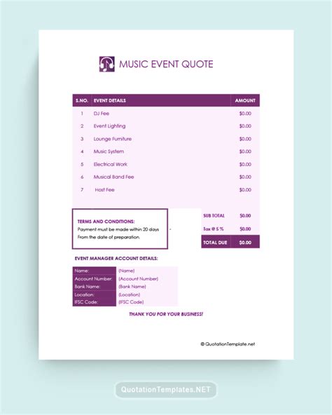 Image result for Event Quote Request