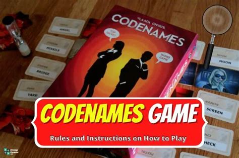 Image result for Codenames Game Rules