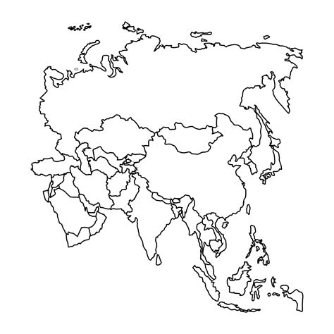Mapa de Asia • Mundo Mapa