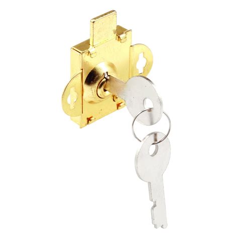 Prime-Line Products S 4086 Mail Box Lock with 1/2-Inch Bolt, Brass ...