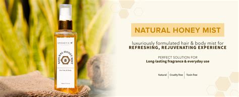 Buy Dromen & Co Natural Honey Mist Spray | Protects hair from dust ...