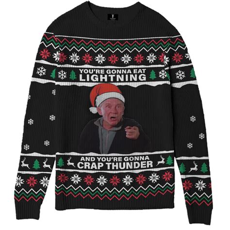 Black Santa Claus Sweater
