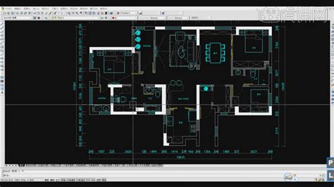 CAD-水路布置图-室内家装设计 - 室内设计教程_ AutoCAD（2007） - 虎课网