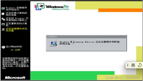 WindowsME Virtual Machine 的图像结果