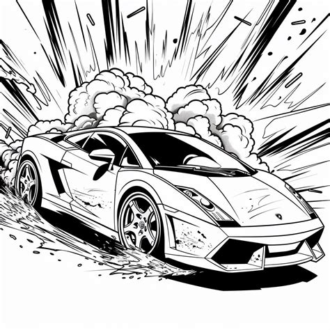 30 Cool Car Coloring Book Pages, Coloring Pages for Kids and Adults ...