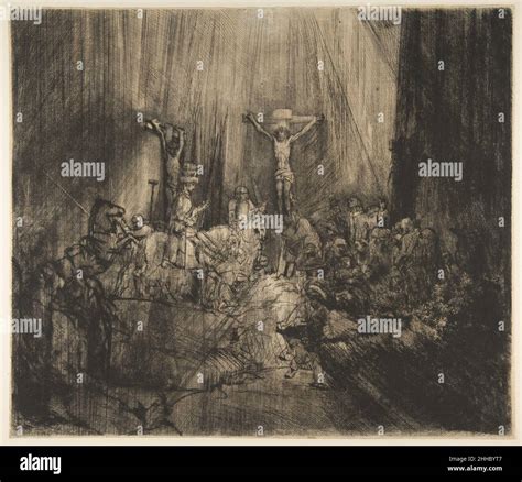 Christ Crucified Between the Two Thieves (The Three Crosses) 1653 ...