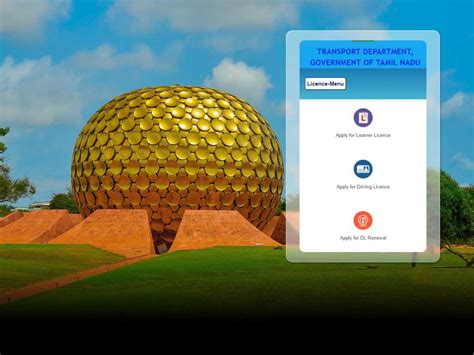 How to Apply for Driving Licence Online in Tamil Nadu - Guide
