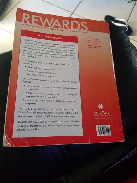 Teach child how to read: Rewards Reading Program Pretest