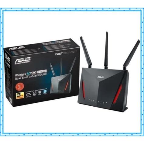 Jual ASUS RT-AC86U AC2900 Gaming Wireless Dual Band Gigabit Router ...