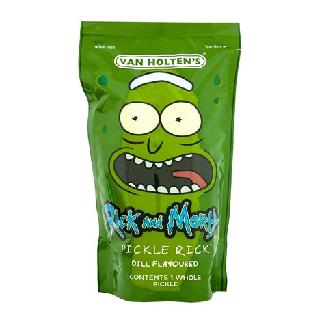 Van Holtens Rick & Morty Pickle 306g - Kellys Expat Shopping