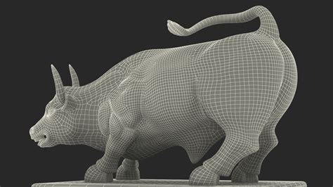 3D Bronze Bull Statue model | 3D Molier International