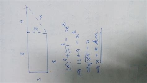 Peeyush walked 8 km. west and turned right and walked 3 kms. Then again ...