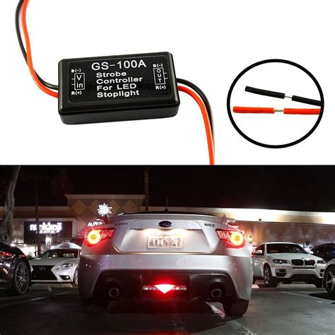 Image result for GS 100A Stop Brake Light Strobe Flash Module Controller
