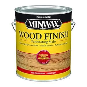 Minwax 710790000 Wood Finish - Penetrates, Stains & Seals, 250 VOC ...
