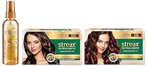 Buy Streax Hair Serum for Women & Men,100ml & Streax Ultralights ...