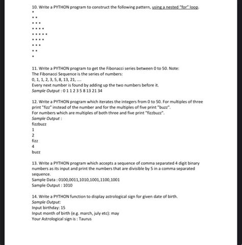 Image result for Pattern Program Using Nested Loop in Python