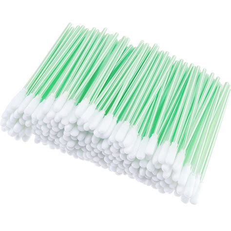 200 Pieces Foam Swab Cleaning Swab Foam Tips Sponge Stick for Inkjet ...