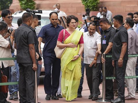 SIR very big issue, govt must agree to debate: Priyanka Gandhi