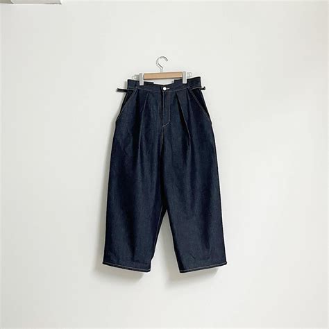 aquvii "wide control pants" indigo | diti