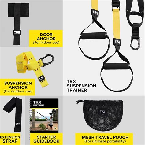 TRX Suspension Trainer - Complete Home-Gym System India | Ubuy