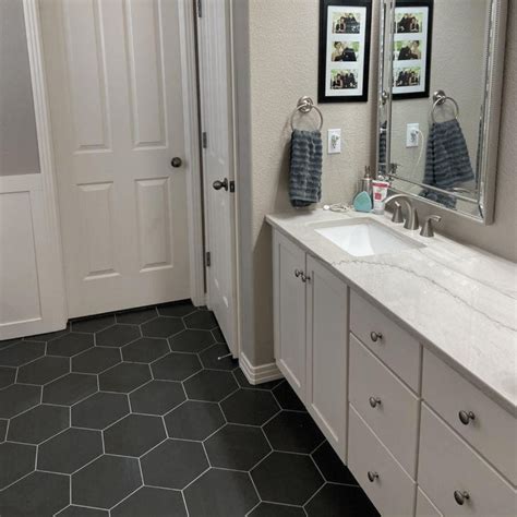 Stylish Hex Tile Vinyl Flooring To Upgrade