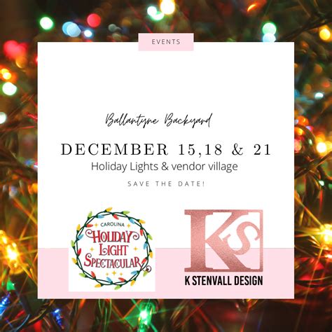 Carolina Holiday Lights Festival in Ballantyne – K Stenvall Design