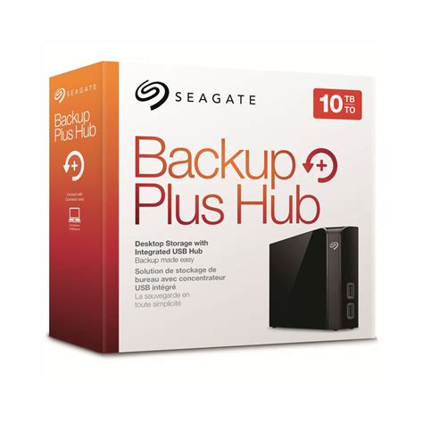 Disco Duro Externo Seagate 10tb Backup Plus Hub | Mayor Capacidad