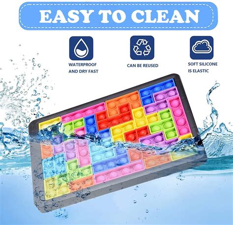 SHEGATO Push It Pop Fidget Toys, Bubble Sensory Toy, Poppits India | Ubuy