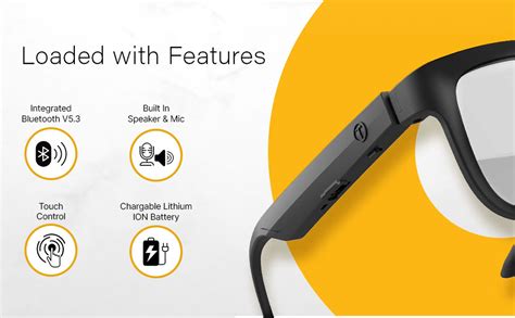 OAKTER Smart Glasses with Wireless Bluetooth | Hands-Free Calling ...