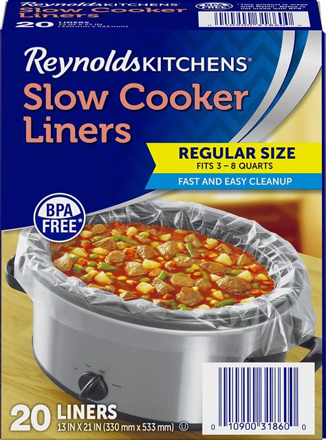 Amazon.com: Crock-Pot Slow Cooker Liners ~ 6 liners: Home & Kitchen
