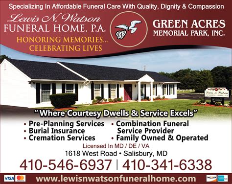Funeral Homes in Payette County - Names and Numbers