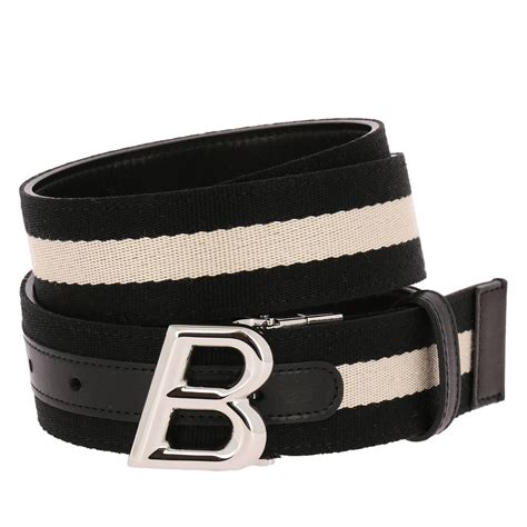 Belt men Bally | Belt Bally Men Black | Belt Bally 6218815 Giglio UK
