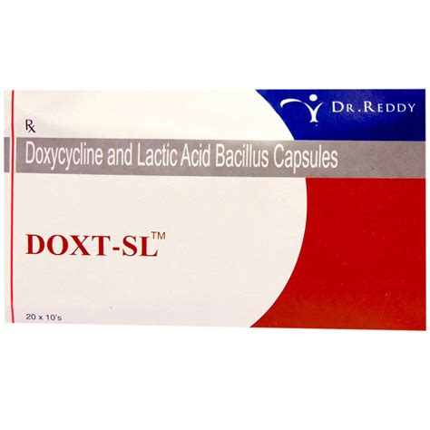 Doxt-SL Capsule | Uses, Side Effects, Price | Apollo Pharmacy