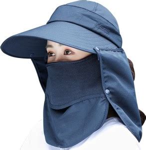 AlexVyan Women Wide Brim 360 UV Protection Sun Hat Sunvisor Detachable ...